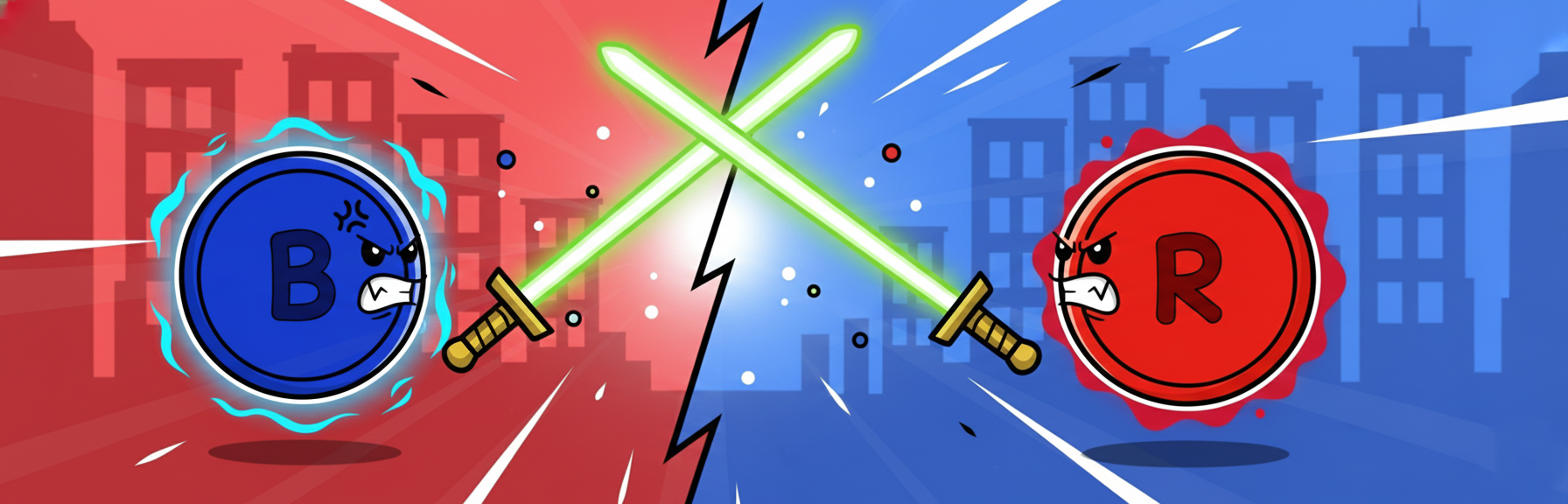 Team Red vs Team Blue Epic Battle